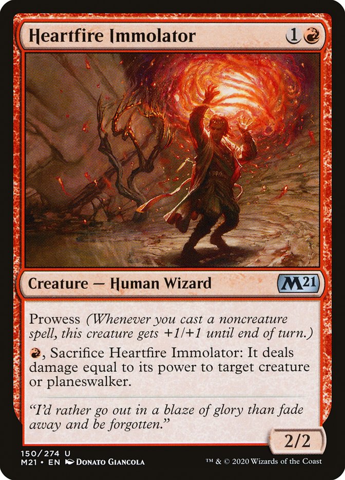 Heartfire Immolator [Core Set 2021] | Total Play