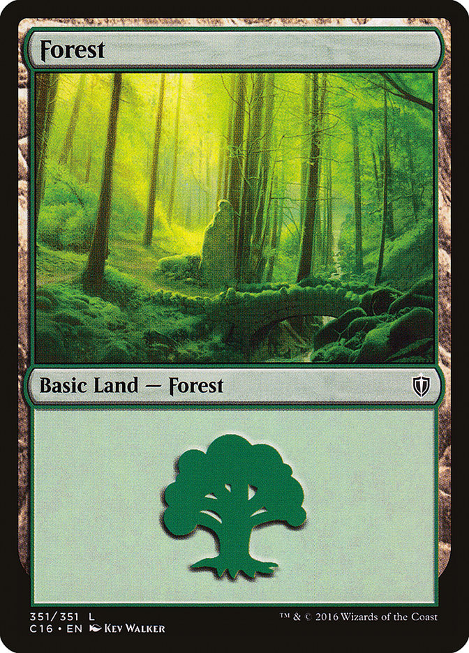 Forest (351) [Commander 2016] | Total Play