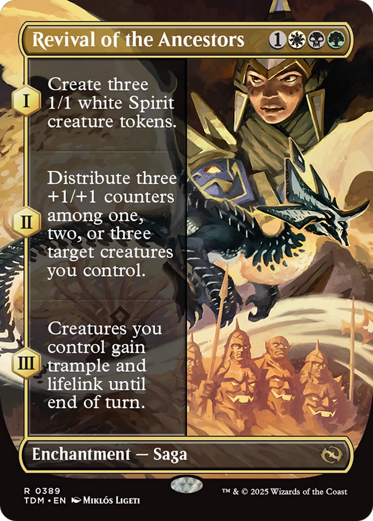 Revival of the Ancestors (Borderless) [Tarkir: Dragonstorm] | Total Play