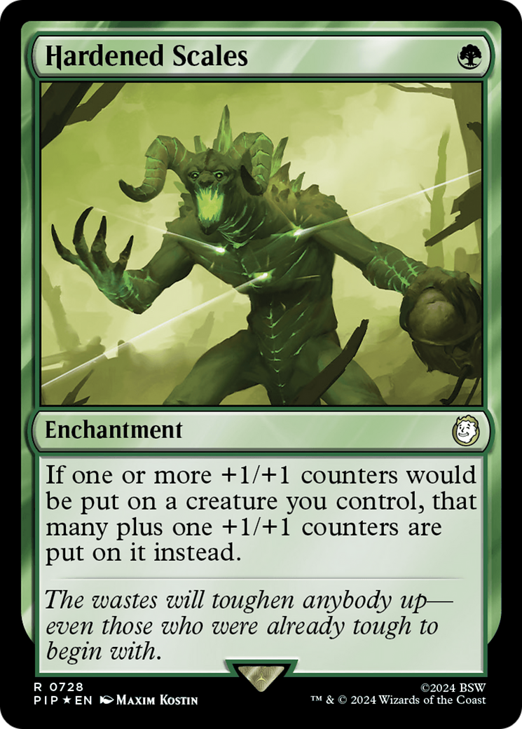 Hardened Scales (Surge Foil) [Fallout] | Total Play