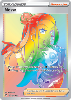 Nessa (196/185) [Sword & Shield: Vivid Voltage] | Total Play