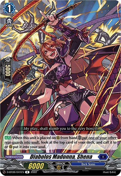 Diabolos Madonna, Shena (D-BT06/041EN) [Blazing Dragon Reborn] | Total Play