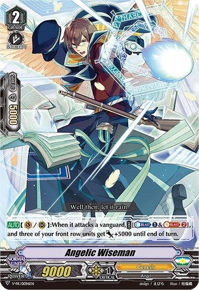 Angelic Wiseman (Parallel Foil) (V-PR/0096EN) [V Promo Cards] | Total Play
