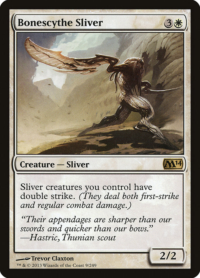 Bonescythe Sliver [Magic 2014] | Total Play