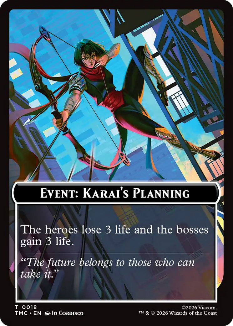 Event: Karai's Planning [Teenage Mutant Ninja Turtles Commander Tokens] | Total Play