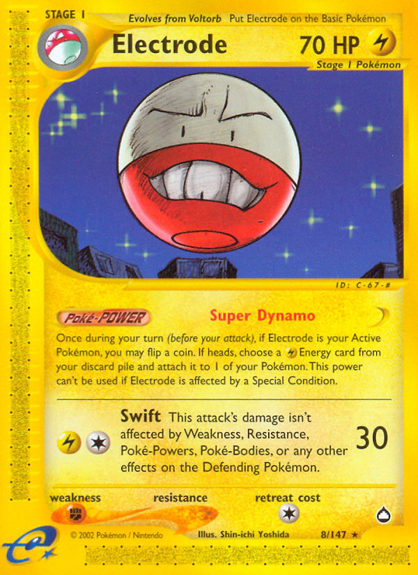 Electrode (8/147) [Aquapolis] | Total Play