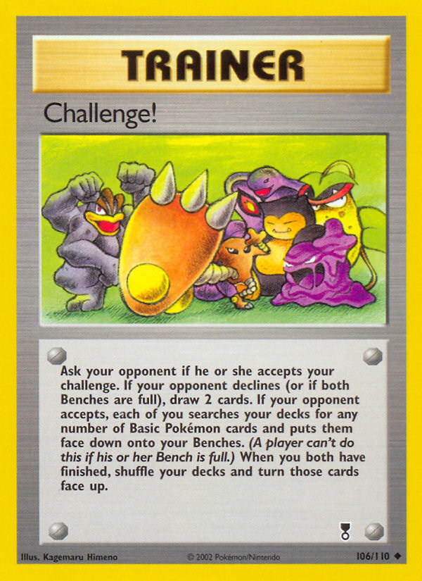 Challenge! (106/110) [Legendary Collection] | Total Play