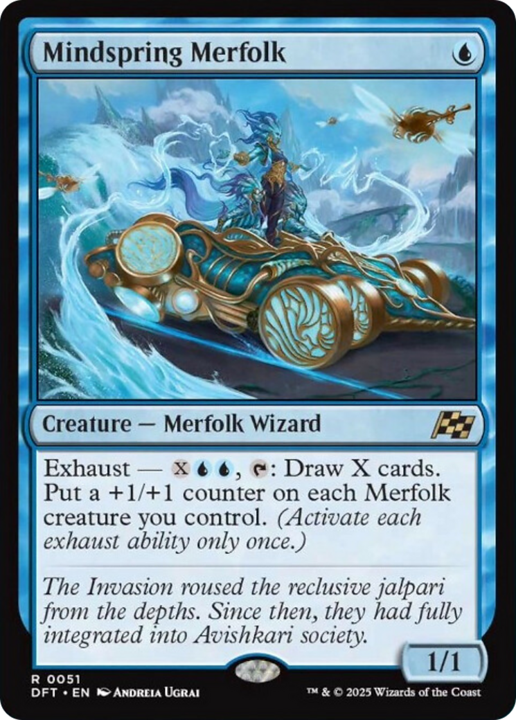 Mindspring Merfolk [Aetherdrift] | Total Play