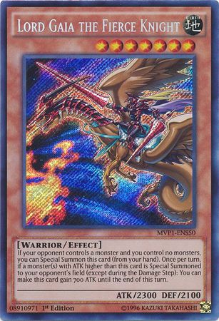 Lord Gaia the Fierce Knight [MVP1-ENS50] Secret Rare | Total Play
