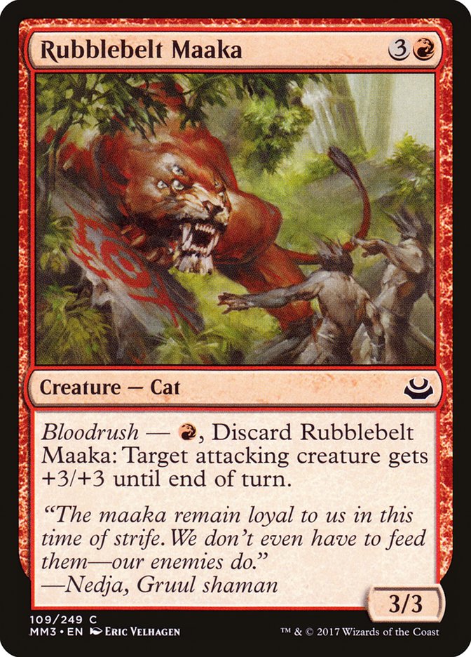 Rubblebelt Maaka [Modern Masters 2017] | Total Play