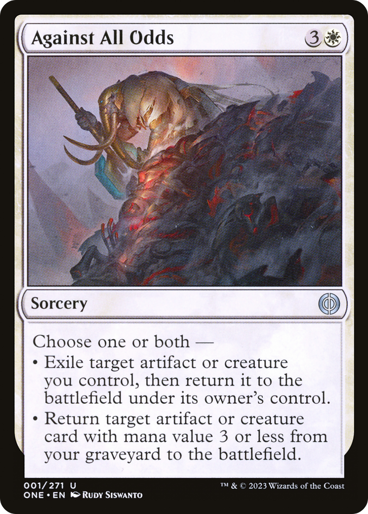 Against All Odds [Phyrexia: All Will Be One] | Total Play