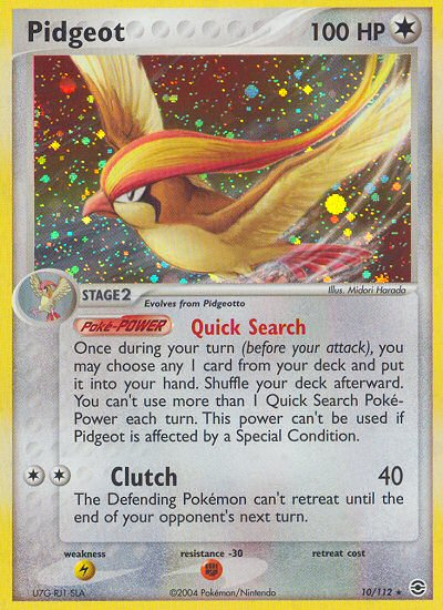 Pidgeot (10/112) [EX: FireRed & LeafGreen] | Total Play