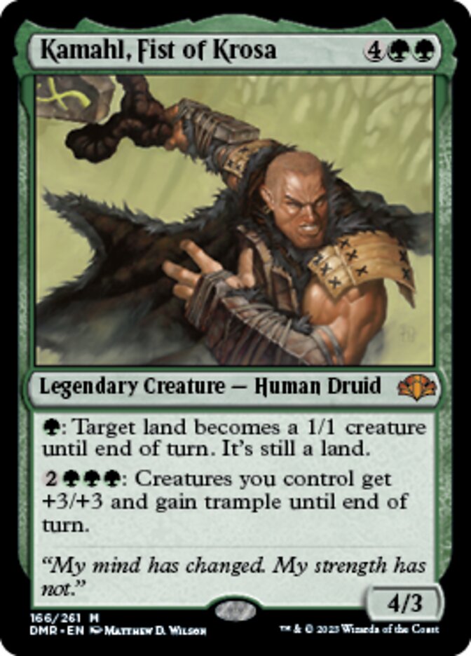 Kamahl, Fist of Krosa [Dominaria Remastered] | Total Play