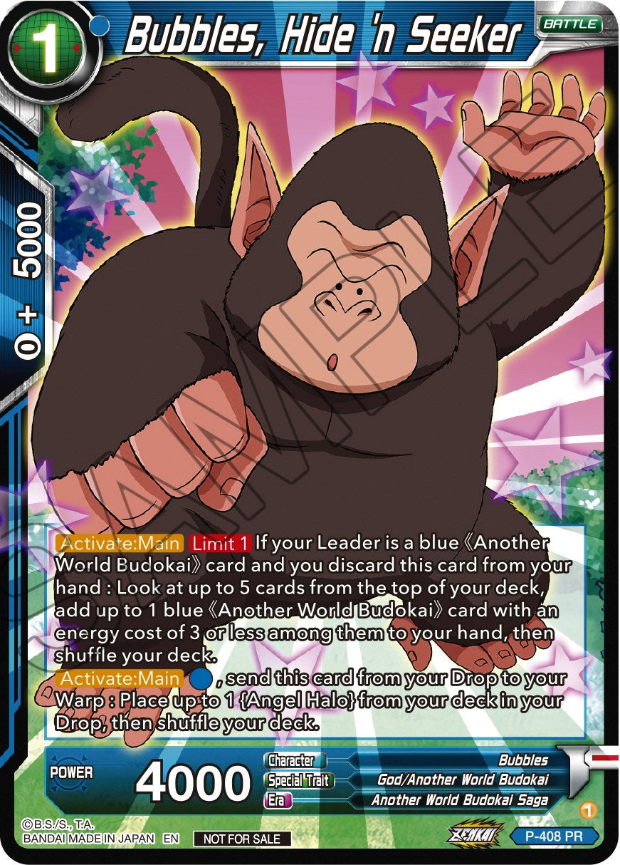 Bubbles, Hide 'n Seeker (Zenkai Series Tournament Pack Vol.1) (P-408) [Tournament Promotion Cards] | Total Play