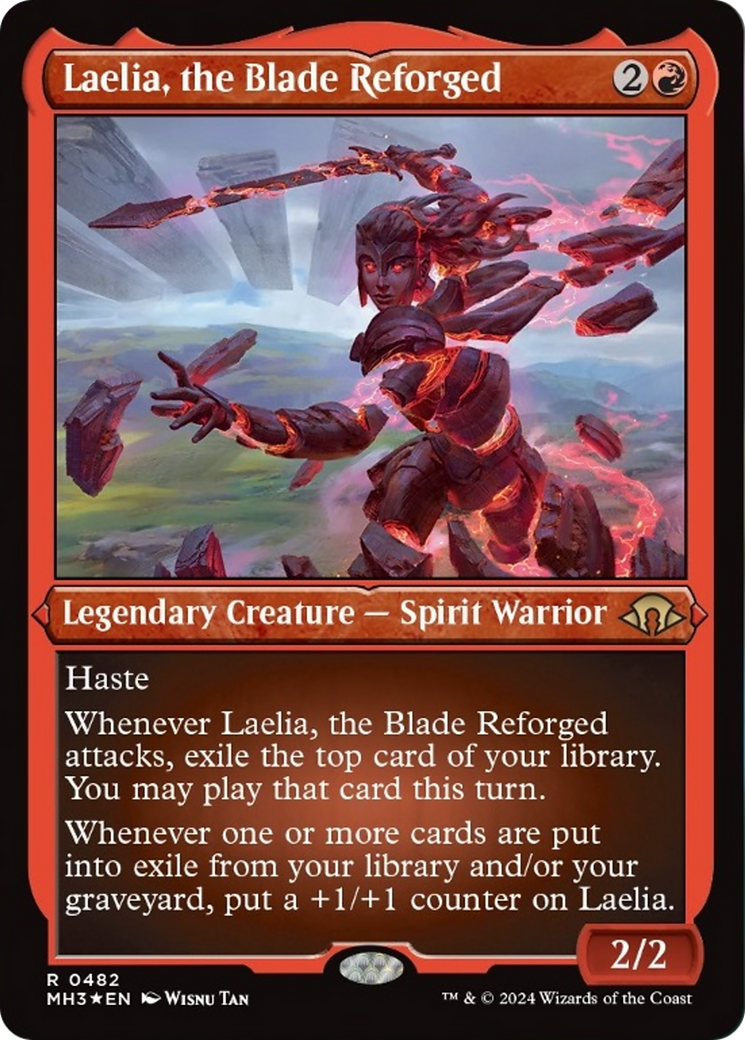 Laelia, the Blade Reforged (Foil Etched) [Modern Horizons 3] | Total Play