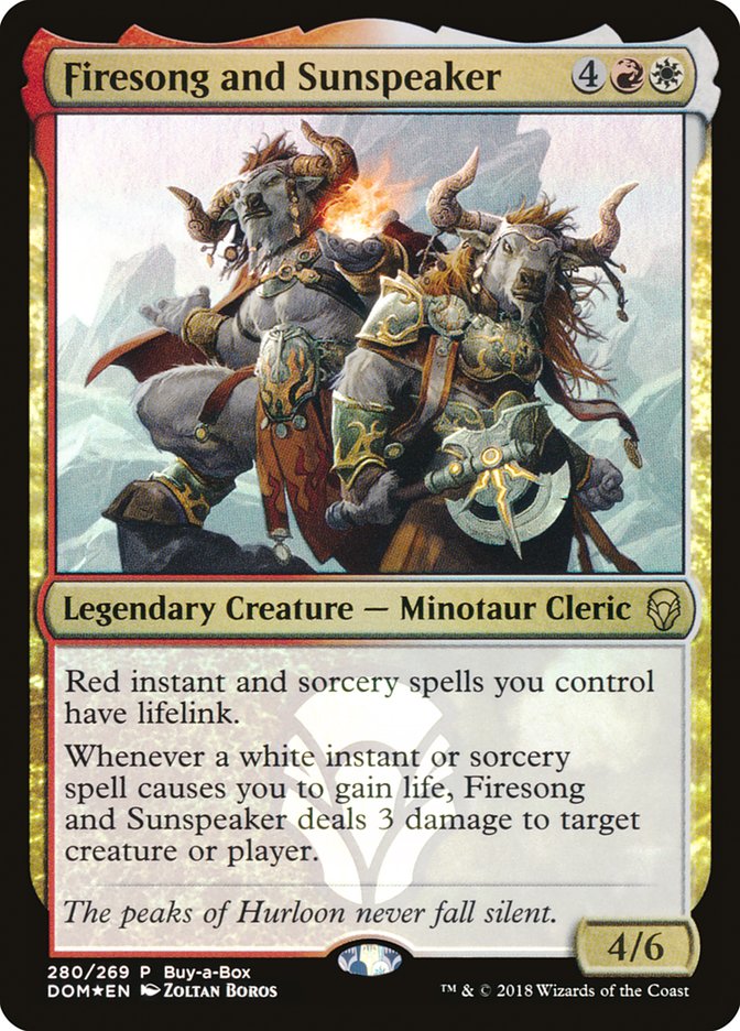 Firesong and Sunspeaker (Buy-A-Box) [Dominaria] | Total Play