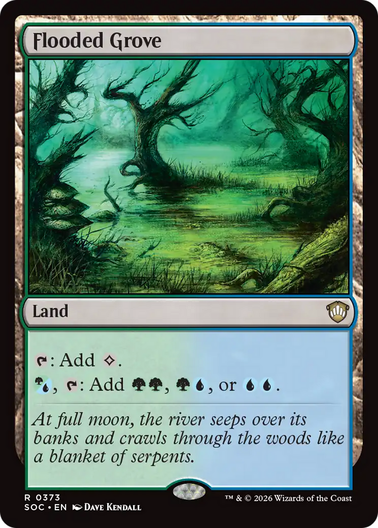 Flooded Grove [Secrets of Strixhaven Commander] | Total Play