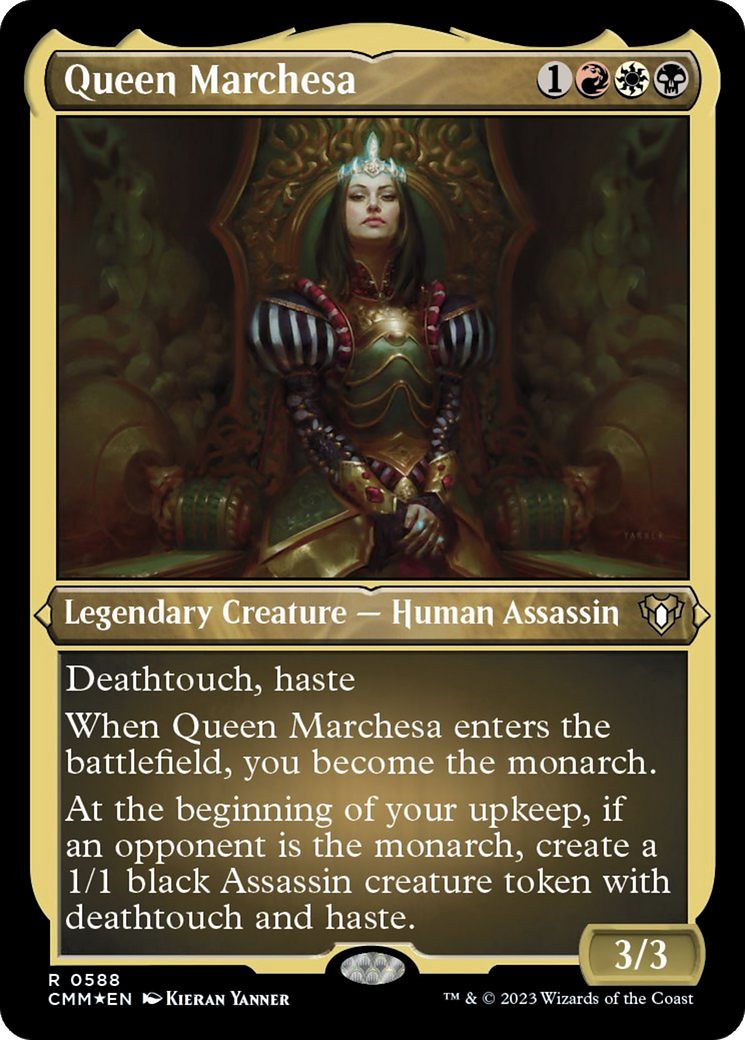 Queen Marchesa (Foil Etched) [Commander Masters] | Total Play