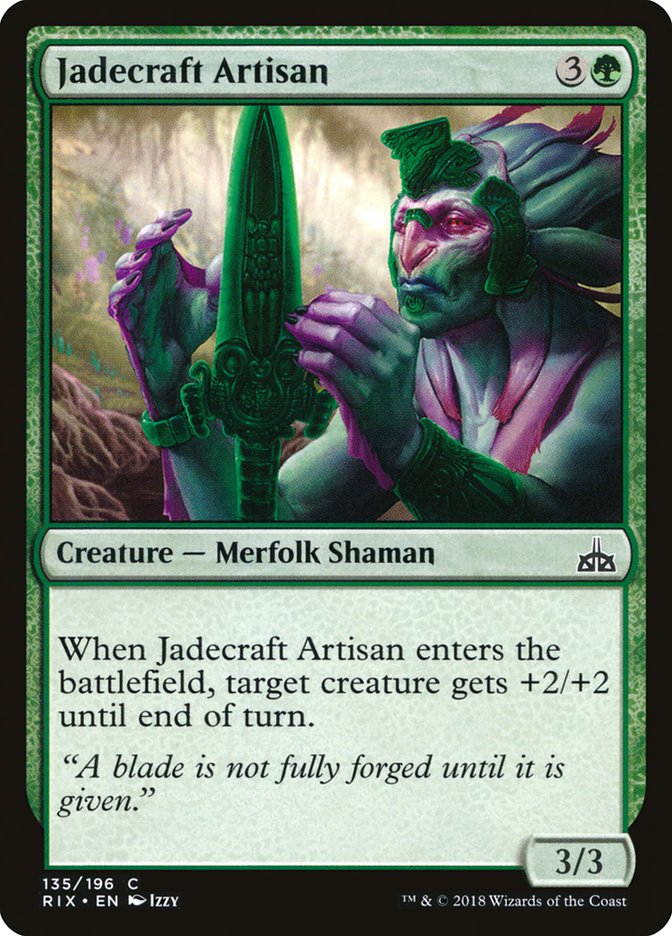 Jadecraft Artisan [Rivals of Ixalan] | Total Play