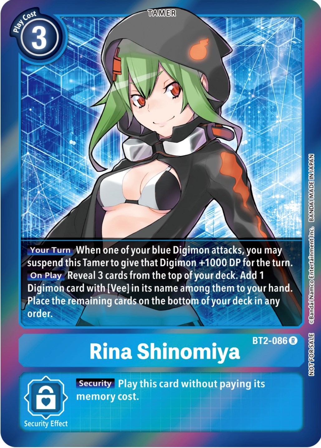 Rina Shinomiya [BT2-086] (Event Pack 4) [Release Special Booster Promos] | Total Play