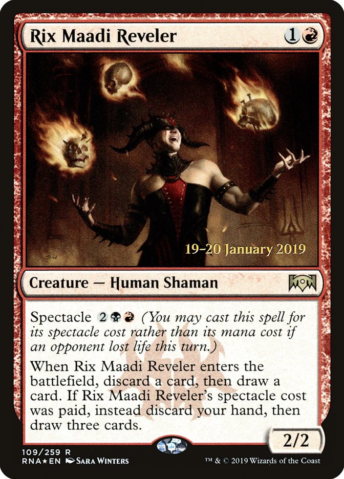 Rix Maadi Reveler [Ravnica Allegiance Prerelease Promos] | Total Play