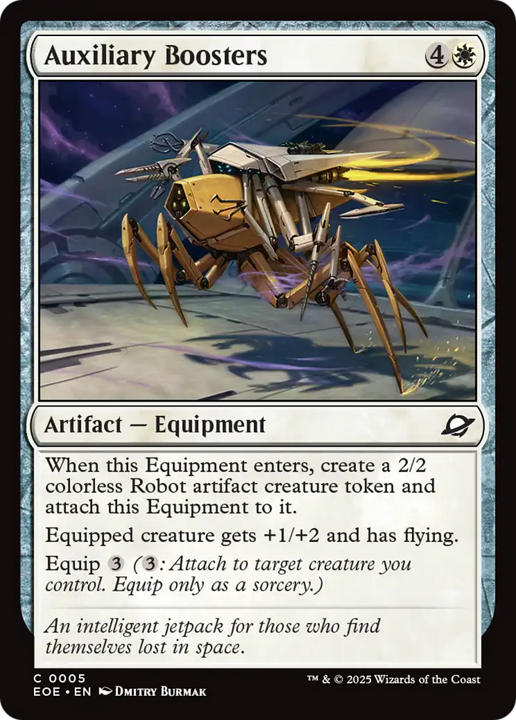 Auxiliary Boosters [Edge of Eternities] | Total Play