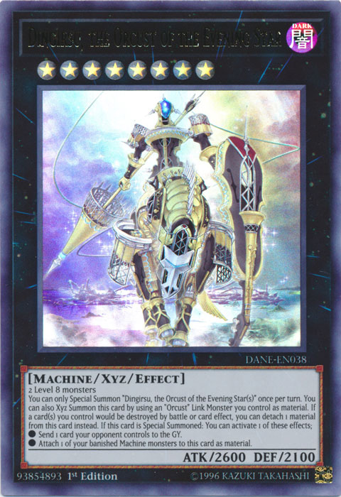 Dingirsu, the Orcust of the Evening Star [DANE-EN038] Ultra Rare | Total Play