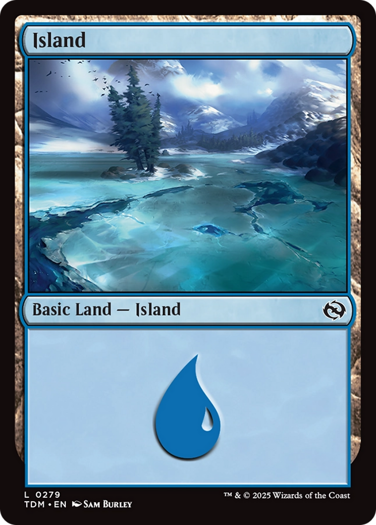 Island (0279) [Tarkir: Dragonstorm] | Total Play