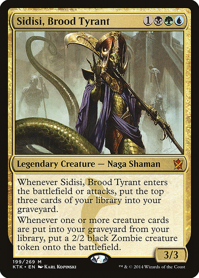 Sidisi, Brood Tyrant [Khans of Tarkir] | Total Play