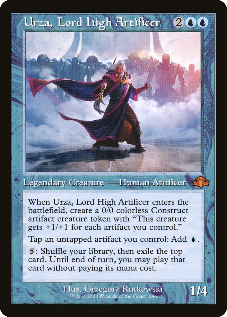 Urza, Lord High Artificer (Retro) [Dominaria Remastered] | Total Play