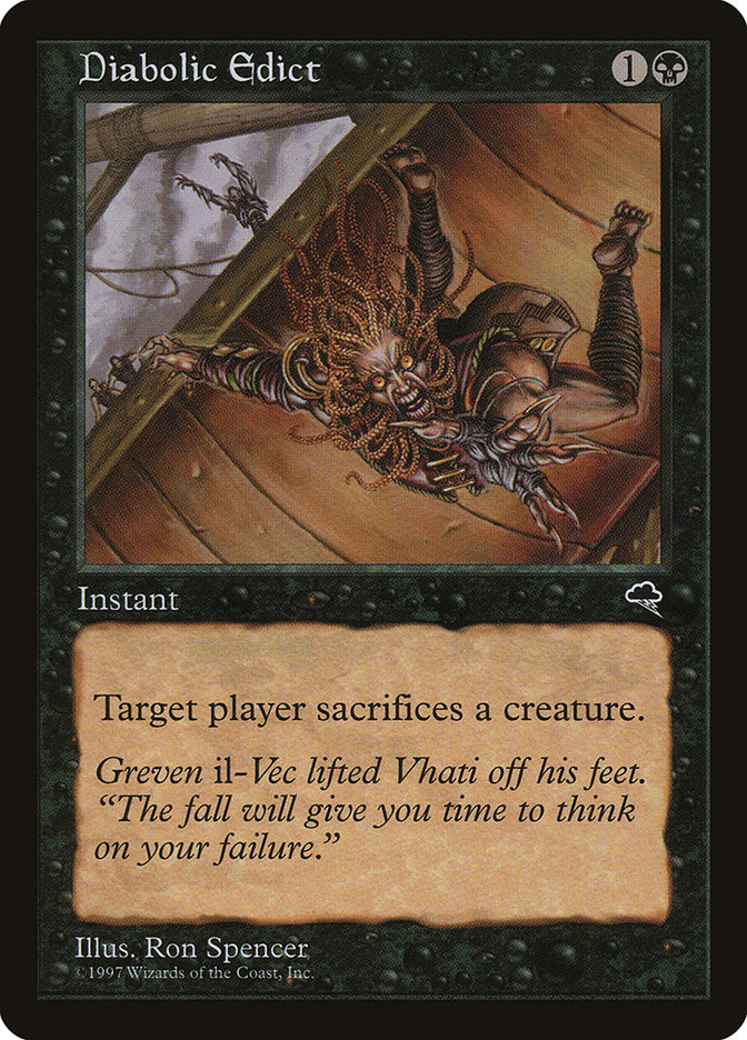 Diabolic Edict [Tempest] | Total Play