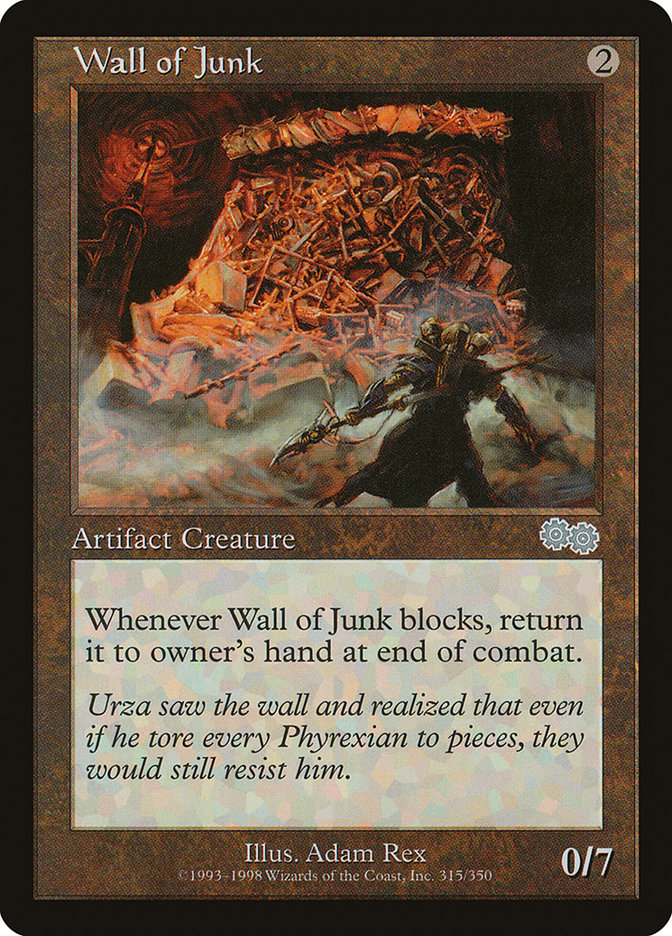 Wall of Junk [Urza's Saga] | Total Play