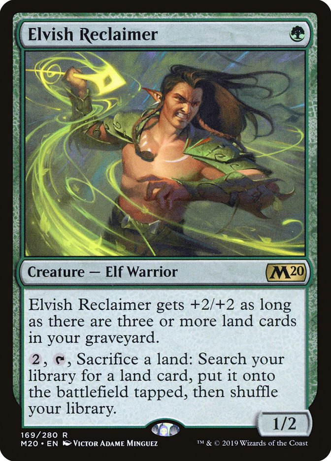 Elvish Reclaimer [Core Set 2020] | Total Play