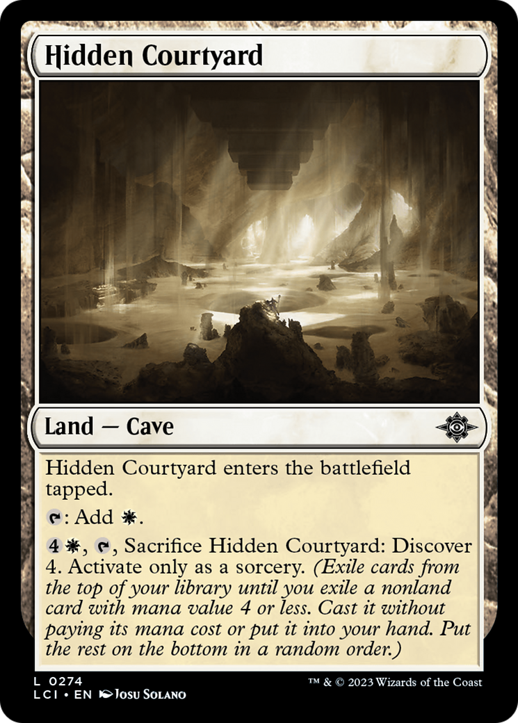 Hidden Courtyard [The Lost Caverns of Ixalan] | Total Play