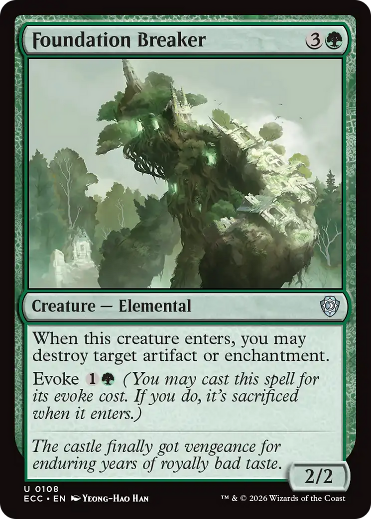 Foundation Breaker [Lorwyn Eclipsed Commander] | Total Play