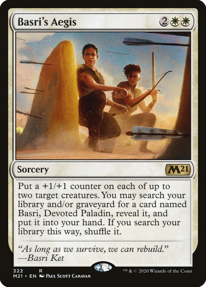 Basri's Aegis [Core Set 2021] | Total Play