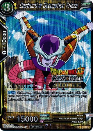 Destructive Occupation Frieza (Level 2) (BT2-104) [Judge Promotion Cards] | Total Play