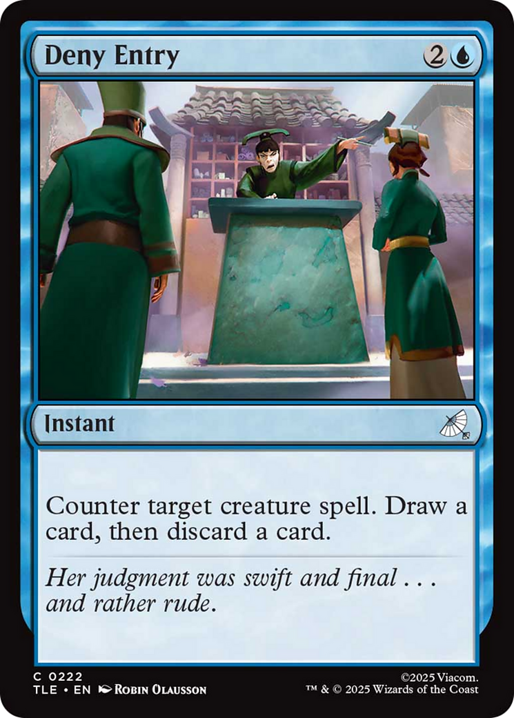 Deny Entry [Avatar: The Last Airbender: Eternal-Legal] | Total Play