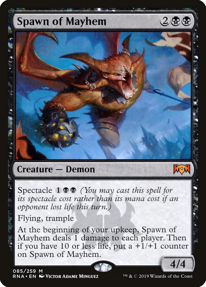 Spawn of Mayhem [Ravnica Allegiance] | Total Play