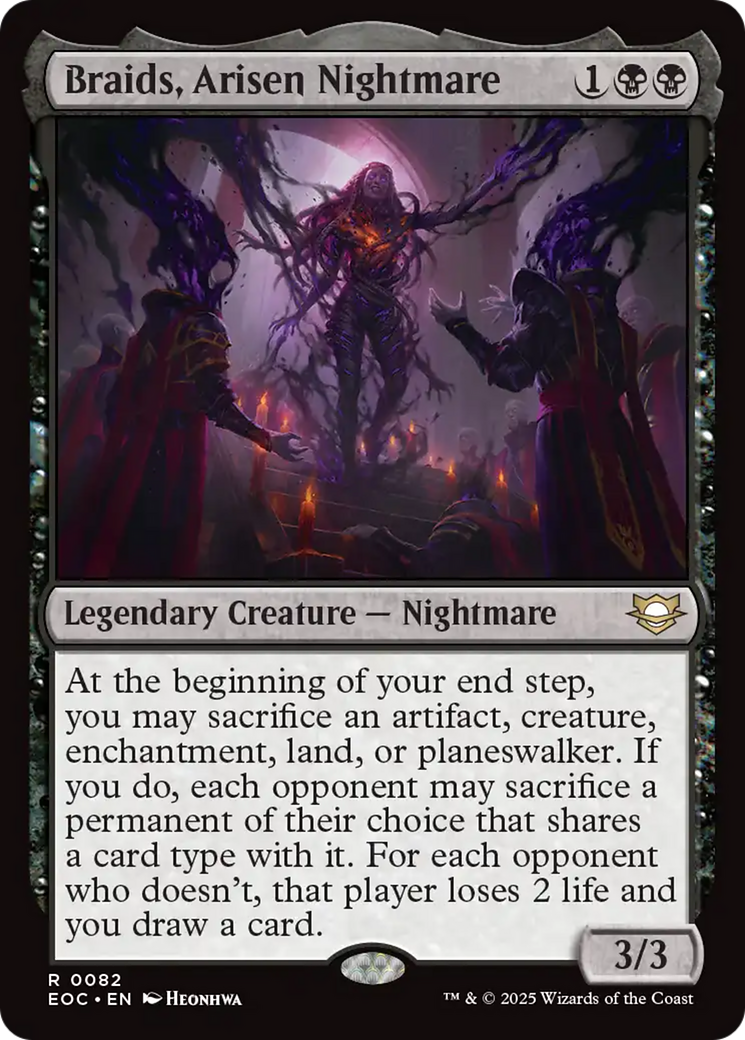 Braids, Arisen Nightmare [Edge of Eternities Commander] | Total Play