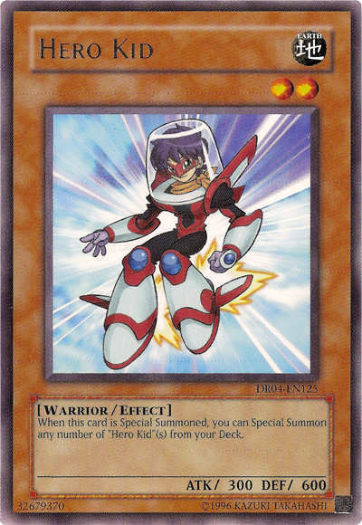 Hero Kid [DR04-EN125] Rare | Total Play