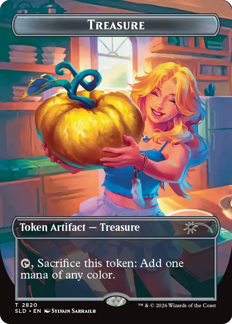 Treasure Token (2820) [Secret Lair Drop Series] | Total Play