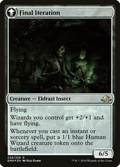 Docent of Perfection // Final Iteration [Eldritch Moon Prerelease Promos] | Total Play
