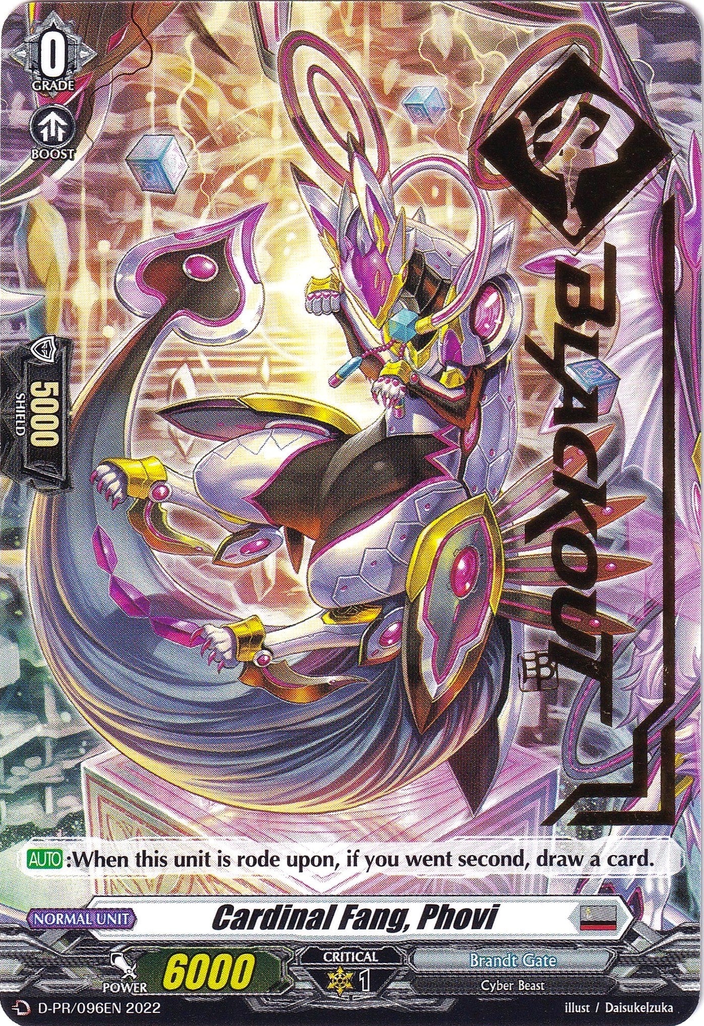 Cardinal Fang, Phovi (Hot Stamped) (D-PR/096EN 2022) [D Promo Cards] | Total Play