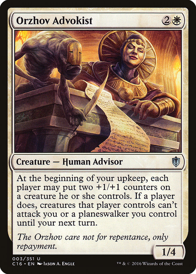 Orzhov Advokist [Commander 2016] | Total Play