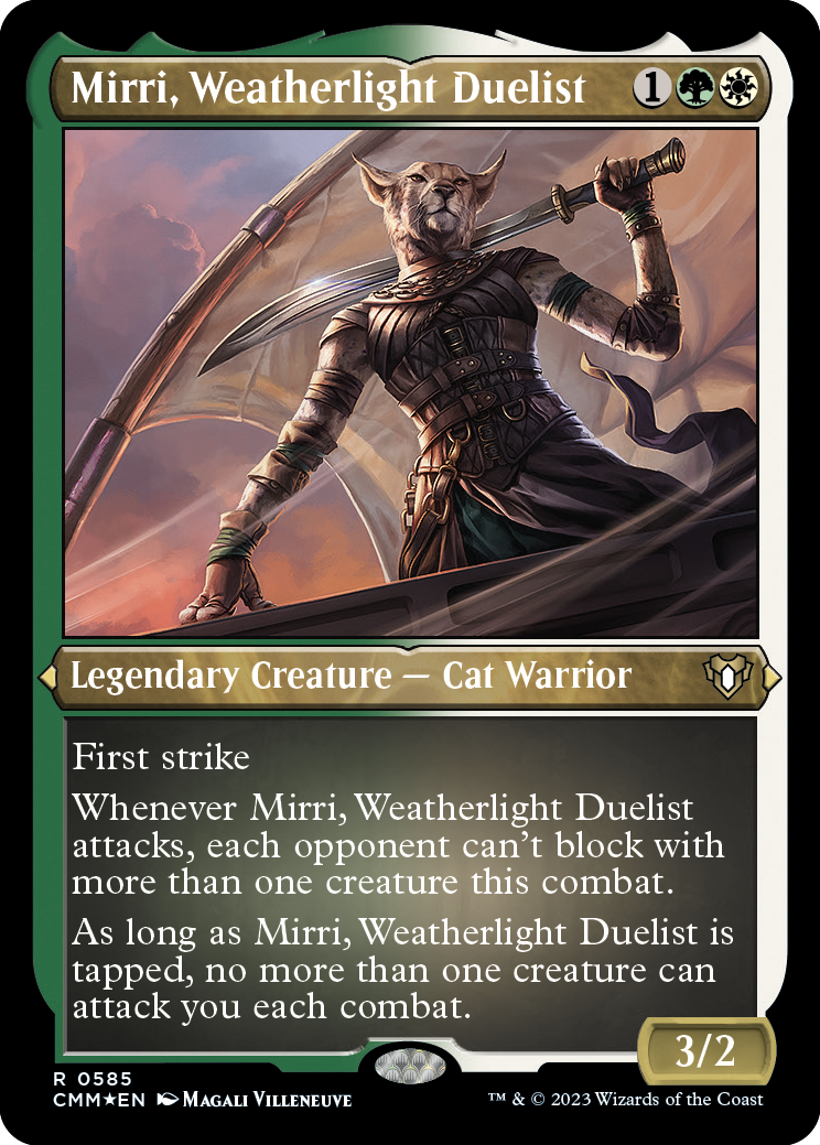 Mirri, Weatherlight Duelist (Foil Etched) [Commander Masters] | Total Play