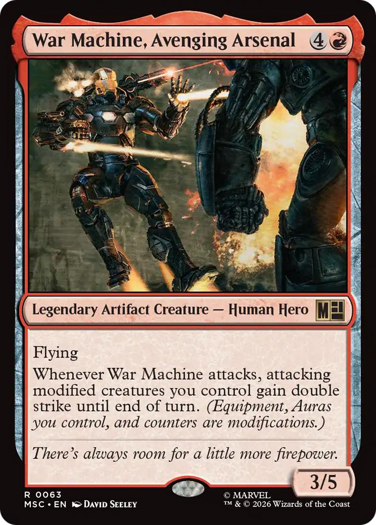 War Machine, Avenging Arsenal [Marvel Super Heroes Commander] | Total Play