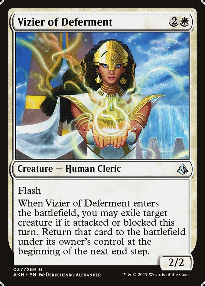 Vizier of Deferment [Amonkhet] | Total Play