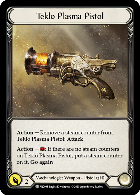 Crucible of Aetherweave // Teklo Plasma Pistol [U-ARC115 // U-ARC003] (Arcane Rising Unlimited) | Total Play