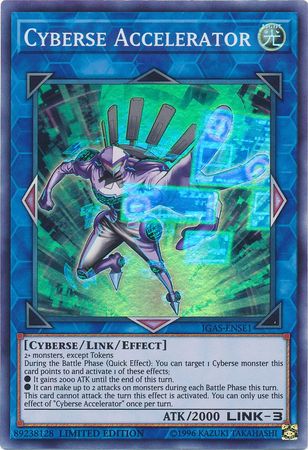 Cyberse Accelerator [IGAS-ENSE1] Super Rare | Total Play